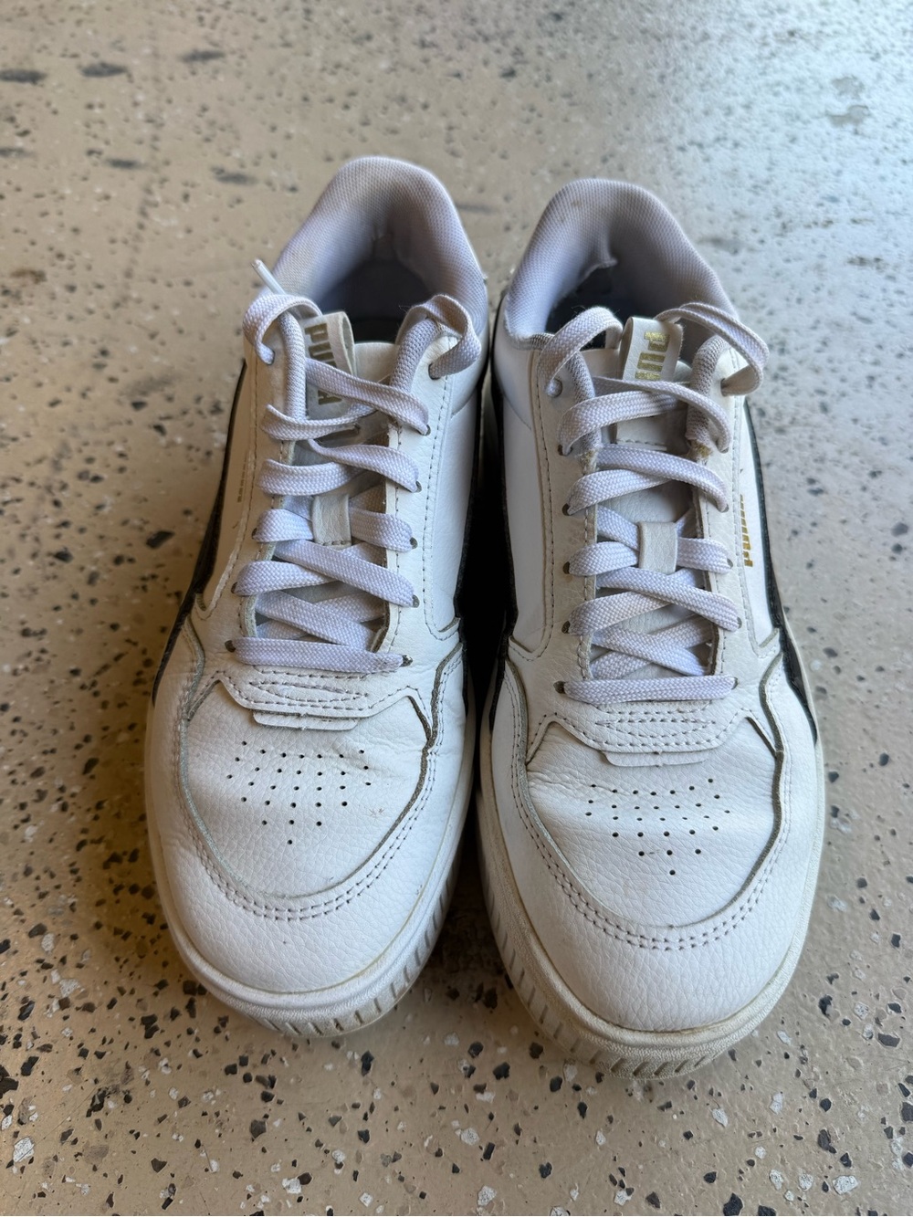 Puma Women's White Platform Sneakers